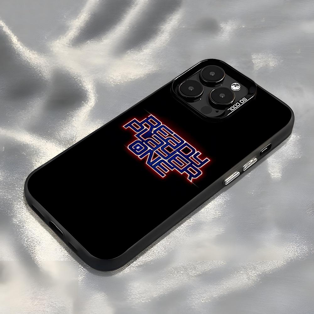 

R-Ready P-Player One Phone Case For IPhone17 Air 16 15 14 Plus 13 12 11 Pro 7 8 XS Max XR Silver Black Bumper Case iPhone 14ProMax