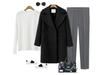 European & American Large Size Women's Double-Breasted Woolen Coat, Medium-Length Trench for Autumn & Winter