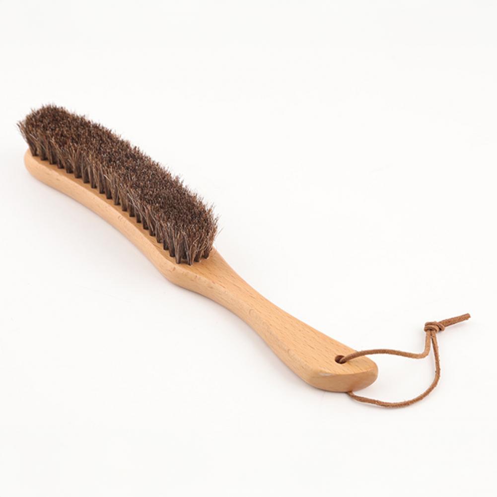 Hat Brush Hat Maintenance Brush Compact Portable Clothes Brush for Felt Cowboy Hats Velvet Furniture with Wooden Handle Pet Hair