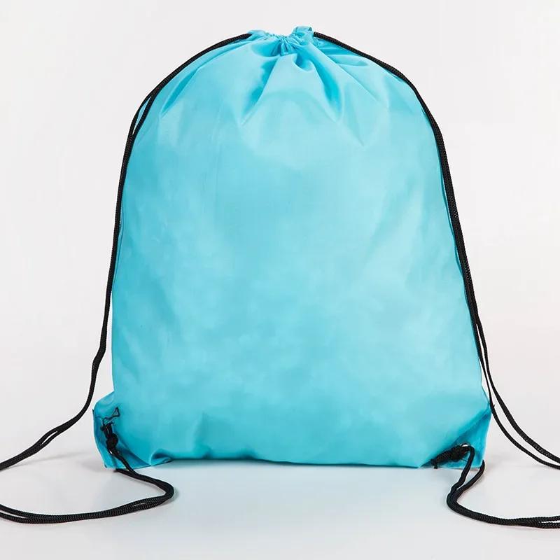 Wasserdichter Rucksack mit Kordelzug und Oxford-Stoff für Schwimmen, Sport, Strand und Reisen