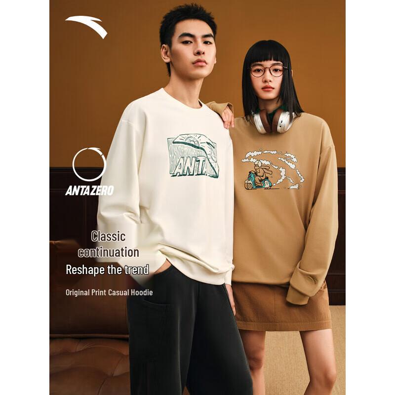 ANTA Unisex Round Neck Pullover Sweatshirt 175/L