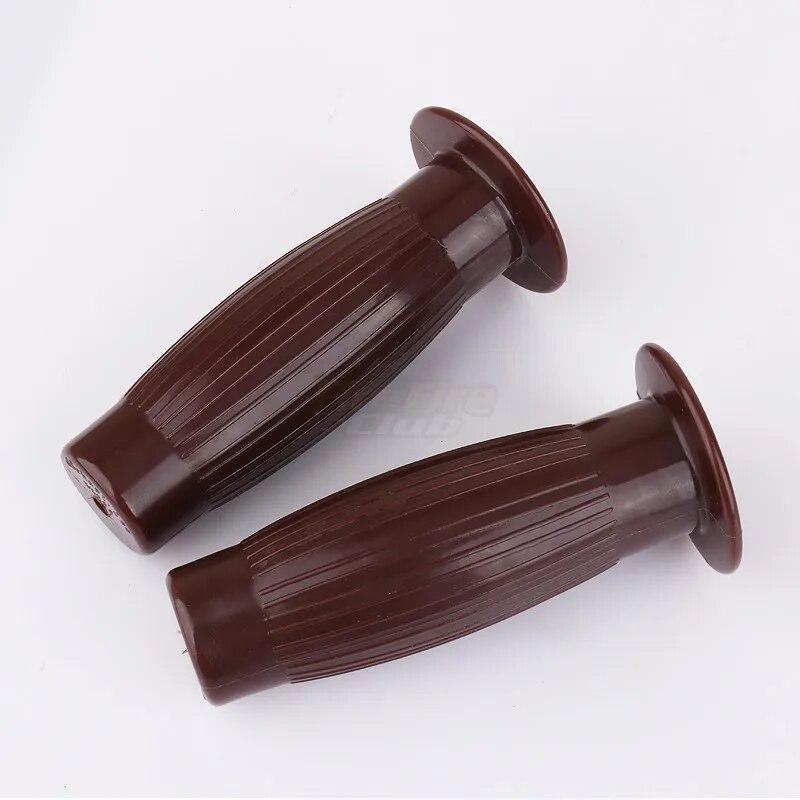 7/8" Handle Bar Coke Bottle Style Motorcycle Vintage Handlebar Grip For Suzuki Kawasaki For Harley Chopper