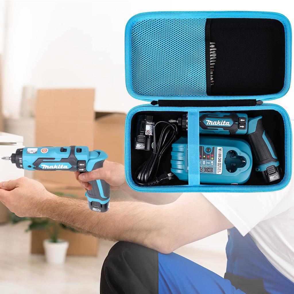 Khanka Storage Case for Makita Pen-Style Impact Drivers TD022DZB/TD021DSHSP/DF012DZB/DF012DZ/TD022DSHXO (Case Only)