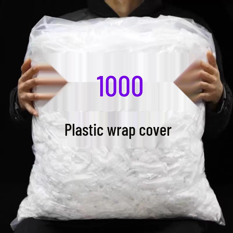 Thickened Disposable Food Grade PE Cling Film Cover with Elastic Opening
