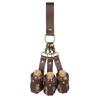 Witch Potion Bottle with Leather Holder and Cork Stopper for Halloween Cosplay Wizard Costume Cosplay Accessories