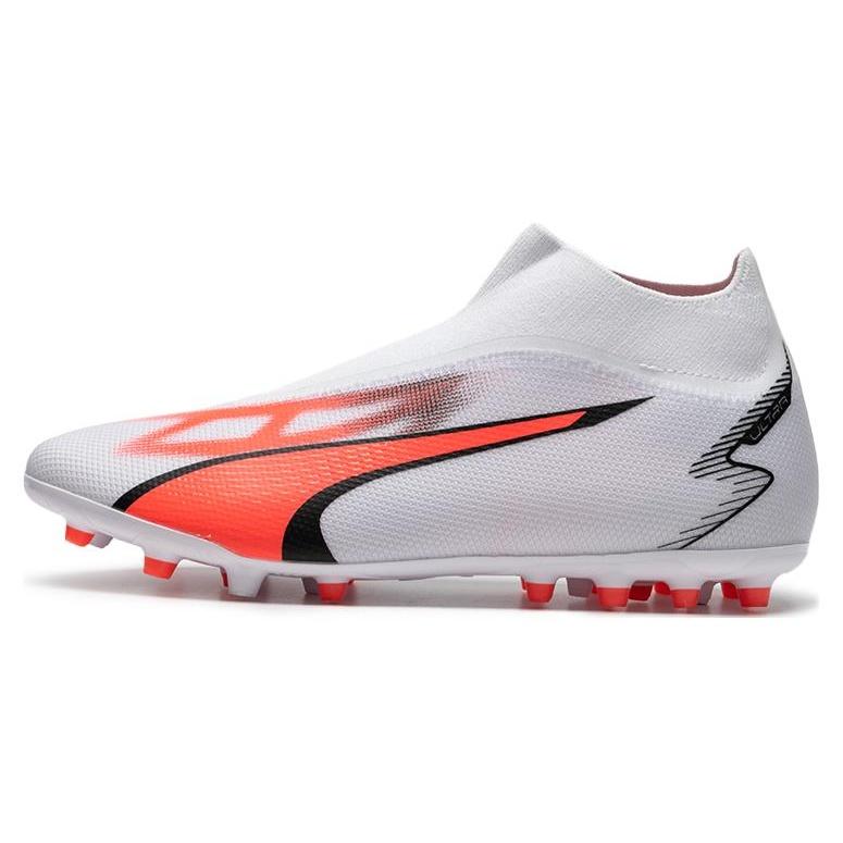 PUMA Ultra Match + LL MG  White Red  Men s 107512-01 EU 42