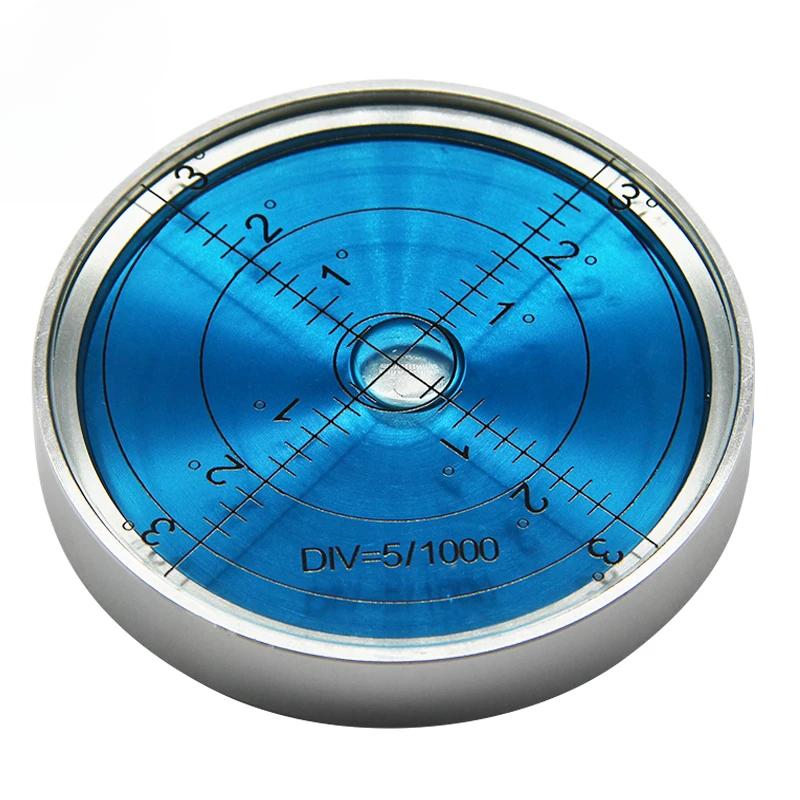 Magnetic High-precision Circular Level Gauge Bubble 6010metal Level Gauge Size 60 * 10mm