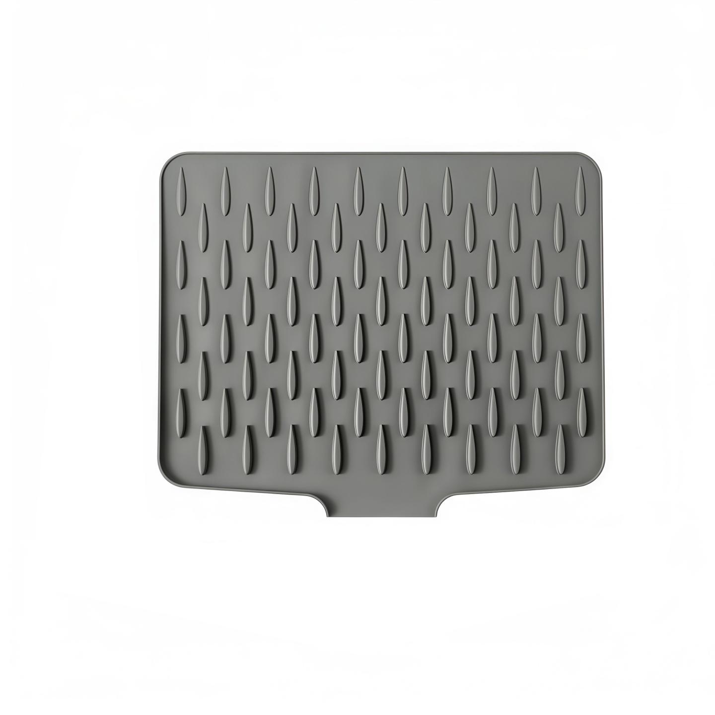 

1pc Placemats for Table Non Slip Silicone Drying Mat Drainage Heat Resistant Easy Clean for Kitchen Countertop Sink Coasters