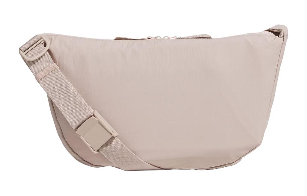 Adidas Recycled Polyamide Shoulder Bag Regular Unisex Wonder Taupe JJ2092