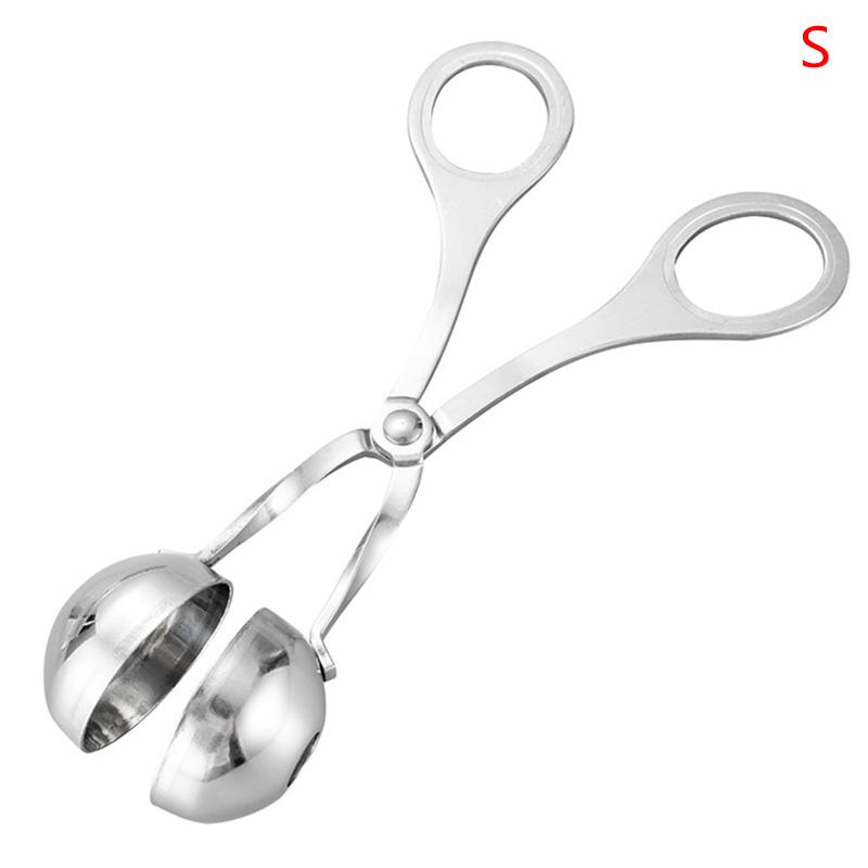 

Ложка для приготовления фрикаделек из толстой нержавеющей стали с антипригарным покрытием, кухонный инструмент S