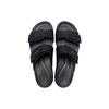 Crocs Brooklyn Low Heel Casual Rubber Sole Anti-Skid Slide Sandals Women Sandals Black 207431-001
