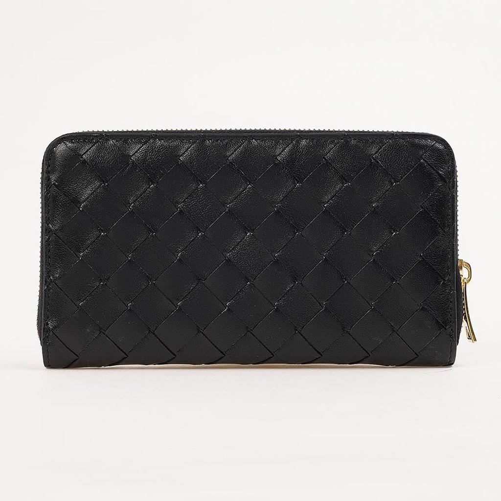 [Bottega Veneta] Women's Intrecciato Zipper Long Wallet SS26 814674 VCPP2 8425