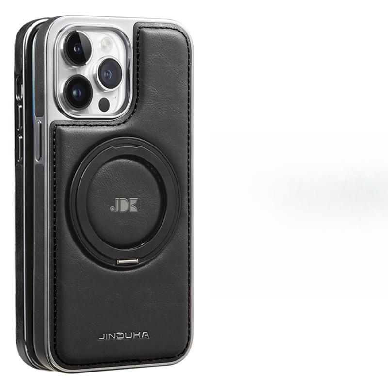 

Подходит для чехла для телефона Apple 16promax, 15iphone кожаная вращающаяся магнитная подставка, 14/13 кожаный чехол iPhone 15 Pro max 6.7 inch