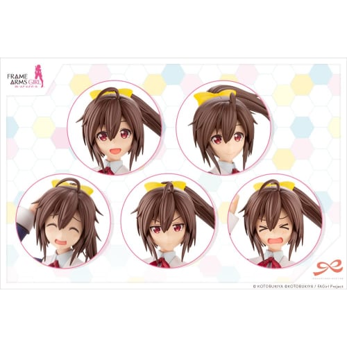 Kotobukiya (KOTOBUKIYA) Gennai Ao (Wakaba Girls' High School, Winter Uniform) from "Sousai Shojo Teien" 1/10 Scale Plastic Model JK004, Approximately