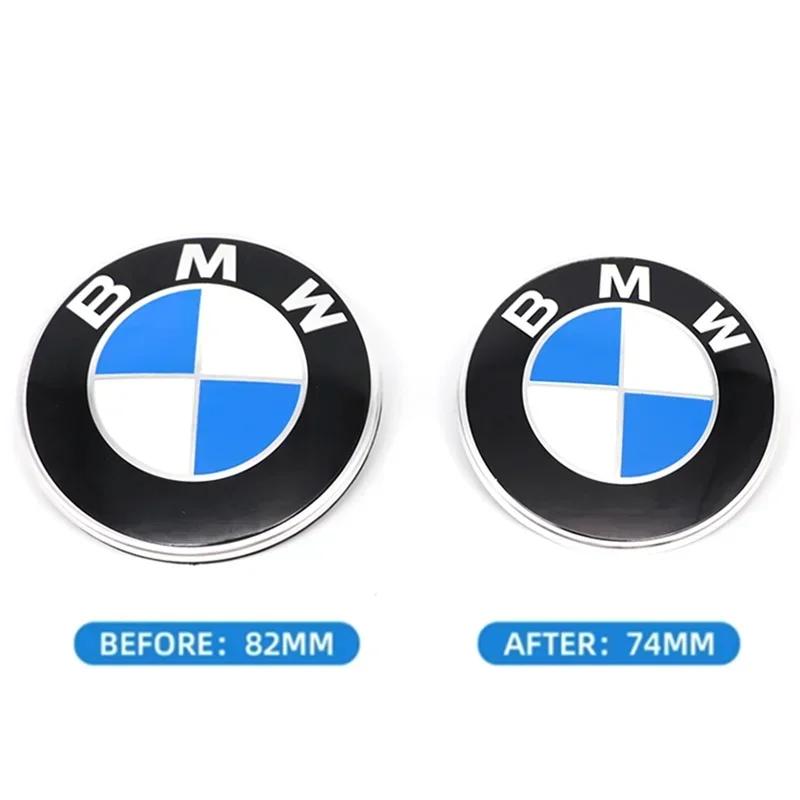 

74mm 82mm Car Front Hood Emblem Logo Rear Trunk Badge For BMW E30 E38 E39 E46 E60 E61 E90 X1 X3 X4 X5 X6 E70 E83 X5 F10 F30 F32