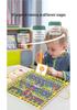 Wooden Toy Car Parking Maze: Children's Pen Control Training Board