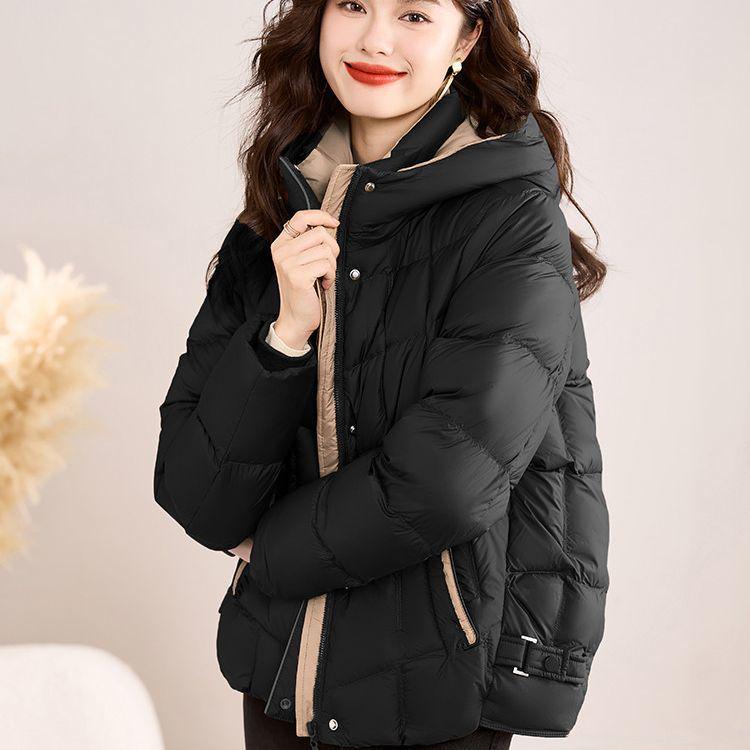 2025 Trendy Women's High-End Short Winter Down Cotton Jacket