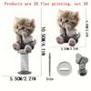 Shaking Cats Bobblehead Car Dashboard Decorations Lovely Cats Car Accessories,Dancing Cats Ornaments Cycling Home Decors