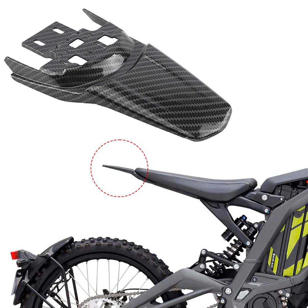 Rear Fender Imitation Carbon Fiber For Sur Ron Fender Dirt Bike Back Mudguard Protector for Electric Bike Surron Light Bee X S