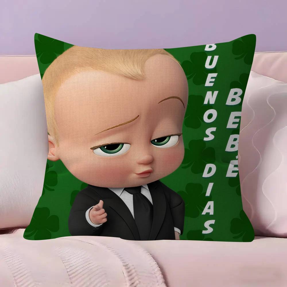 

Cartoon BBoss BBaby Pillowcase toon Gift Cushion Cover Bedroom Home Sofa Chair Seat Decor pillow case 30x30cm