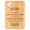 Cutting Board An Equally Awesome Lenny - Bamboo Aperitif Platter Engraved Gift for Man Kitchen Barbecue