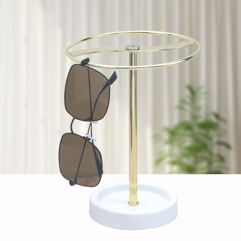 Metal Sunglasses Organizers Display Stand, Showcase Eyewear Display Rack for Home Bedroom Office