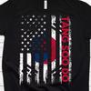 Tang Soo Do T Shirt | American Flag Graphic Tee | T-Shirt for Martial Artists | Tang Soo Do Instructor Gift | Self Defense Tee | Korean Flag