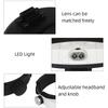 TUNGFULL Magnifier headband glasses magnifier binocular glass headset magnifier glasses with light wearing style Repair Tool
