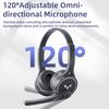 SY-G30 Wired Headphone Comfortable Noise Reduction Over-Ear Computer Headphone with Microphone for Online Course