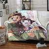 Custom 1pc Anime Character Store Blanket, Soft And Comfortable Blanket, Casual Warm, Camping Travel Blanket, Birthday Gift Q912132
