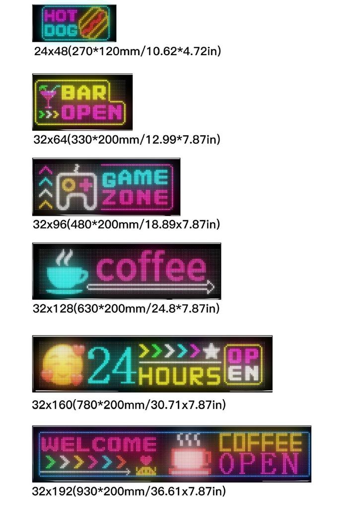 Smart LED Car Sticker: Full Color Flexible Display with Bluetooth Scrolling Subtitles for In-Car Advertising.