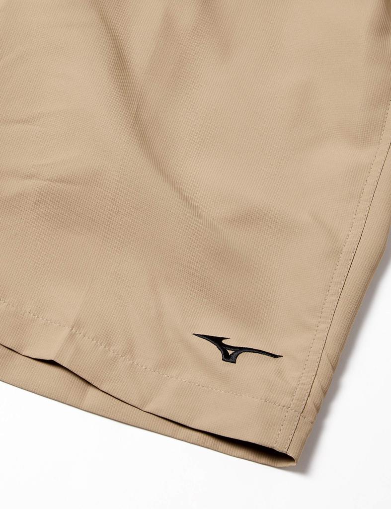 Mizuno Training Training Cross Sweat Quick 2XL Wear, Shorts, Absorbent, Drying, Men's, 32JD7130, 49, Beige,