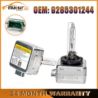 1/2 Adet 9285301244 Yeni 12V 35W D3S HID Xenon Ampul HID Farları Değiştirme 6000K 3 Pin Yedek Parça 9285 301 244 Aksesuarlar