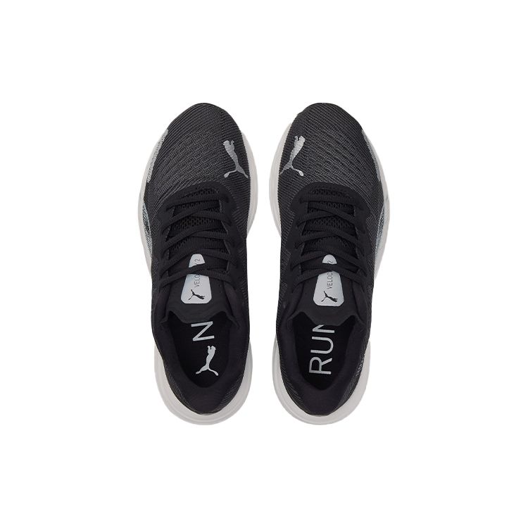 Puma Velocity Nitro 2 Black White Women Sneakers 376262-01