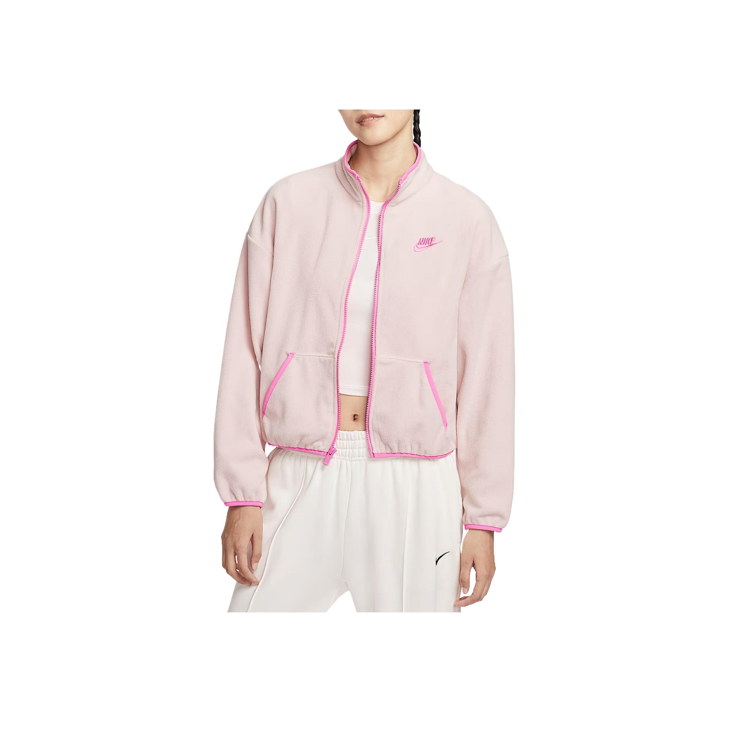 Nike Sportswear Pink Women s Knit Jacket HV2731-667 S