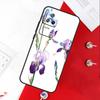 Iris Purple Flower Watercolor Cover For Xiaomi 14 Ultra 15 13 11T 12T 13T 14T Pro POCO X7 Pro X3 X5 X6 M6 F5 F6 Pro Case