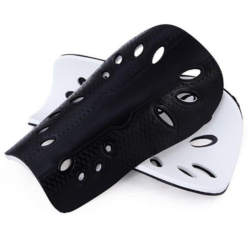 2025 New 1 Pair  Football Shin Pads Plastic Football Shin Guards Children's Protective Equipment Breathable Shin Guards