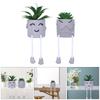 Artificial Plant Artificial Succulents with Hanging Leg Artificial Plant Succulents Potted Plant Decorative Plant