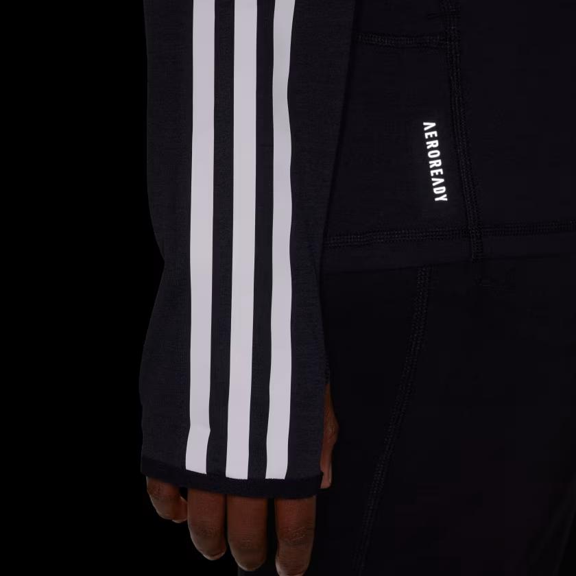 New Adidas Own The Run Joggers Athletic Trousers Women's Black IK7444