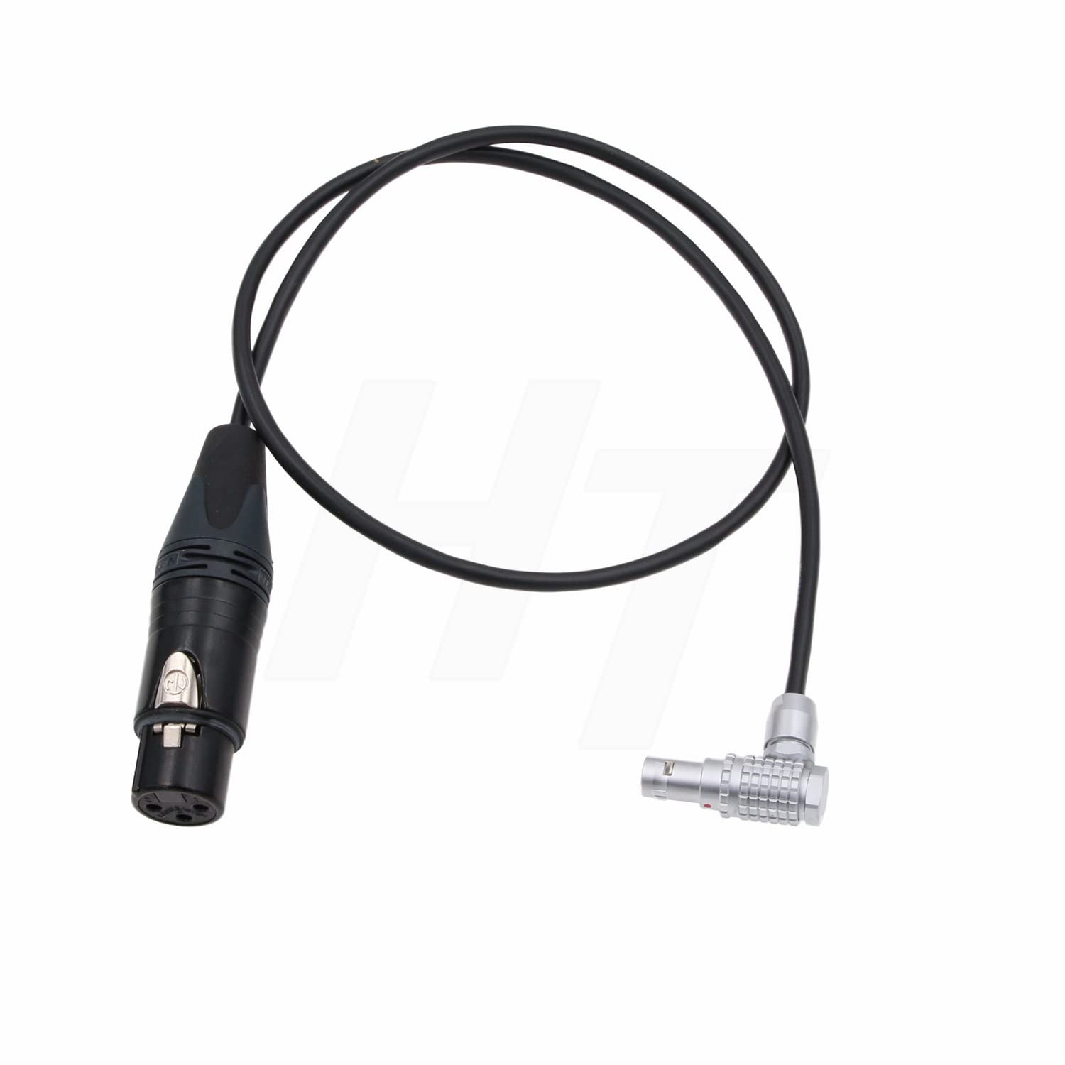 

[HangTon] Audio Cable for ARRI Alexa 35 and Mini LF Camera Microphone Recorder XLR to Right Angle 60cm 3-Pin 6-Pin