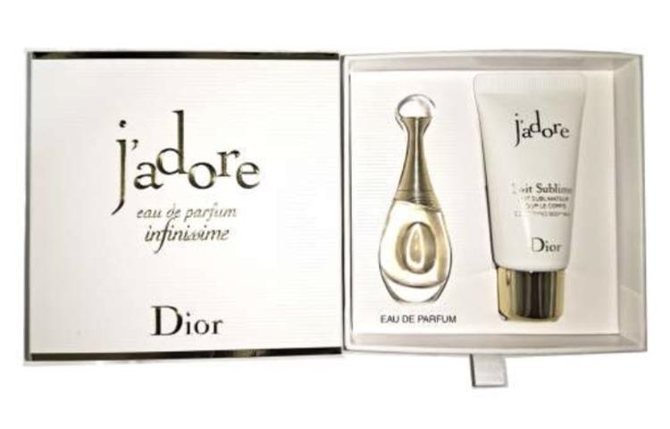 DIOR Realme Intense Scent Body Lotion Sample Set, Floral Scent Family Eau De Parfum EDP Realme Perfume Limited Edition Travel Box