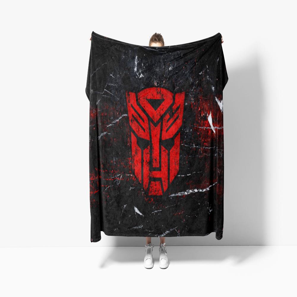 Cartoon T-Transformerss Soft Flannel Blanket for Beds Bedroom Sofa Picnic,Throw Blanket for Cover Outdoor Leisure Gift