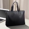 Genuine Leather Fashionable Men's Bag Large-capacity Casual Official Briefcase Top-grain Cowhide Men's Handbag