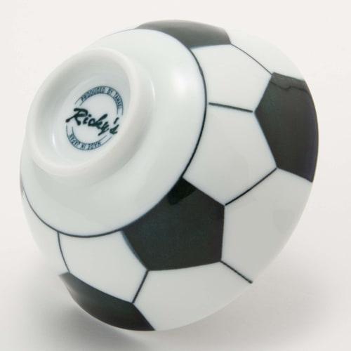 TAMAKI Kids' Soccer Ball Rice Bowl, Diameter 11.3cm X Height 5.9cm, 242ml, Microwave and Dishwasher Safe, Made In Japan, T-694312