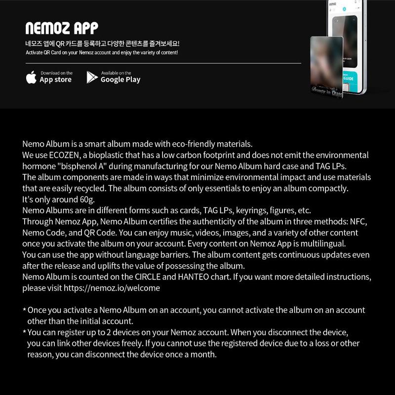 KIM JAEJOONG – Beauty In Chaos [Nemo Album Ver.]