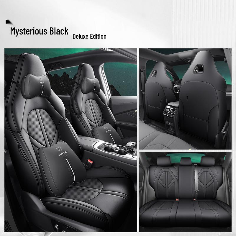Universal Full Surround Perforated Leather Car Seat Cushion for Dongfeng Fengxing Leiting