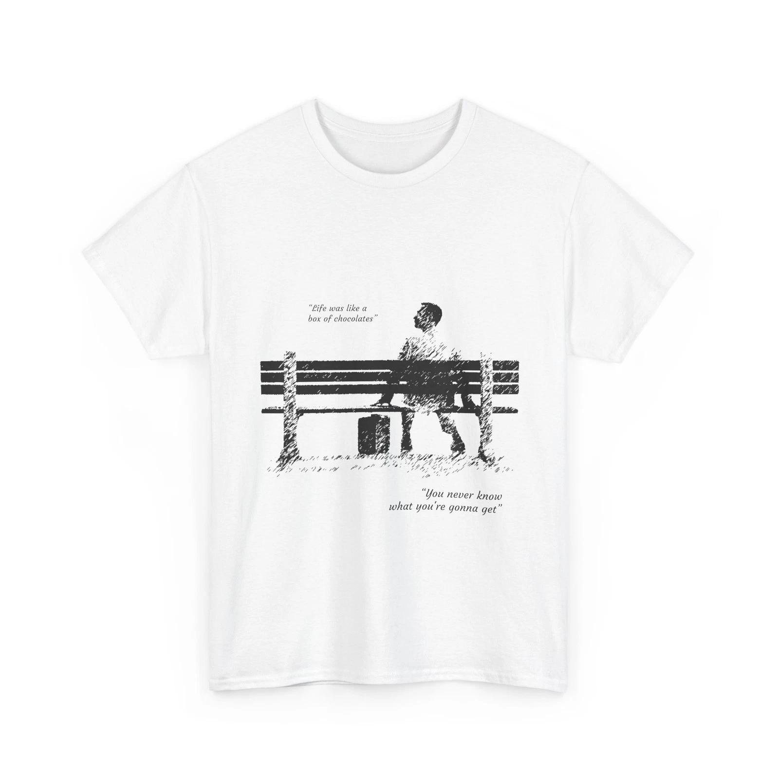 

T-shirt Forrest Gump & chocolates box 3XL