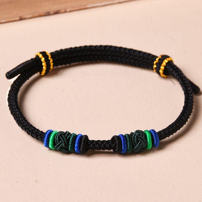 

Ремешок для переноски Носить Золотые Счастливые Бусины Полуфабрикаты Съемная Разделимая Форма 3мм Младенец и Маленькие Дети Ручной работы Подарочный Браслет Black Baby [9-11]]