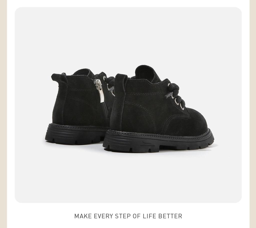 Winter Toddler Boots: Cotton Baby Walker & Martin Boots with Plush Lining