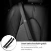 Extended Leather Seat Belt Shoulder Pads Safetybelt Protective Cover For Lexus IS250 IS200 CT200h GS300 LS430 RX450h LX570 IS300